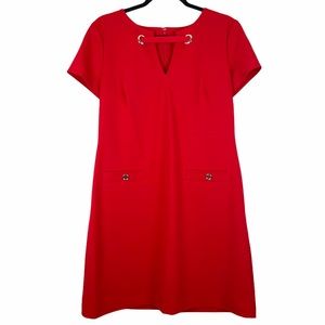 Tommy Hilfiger Dress Size 12 Red